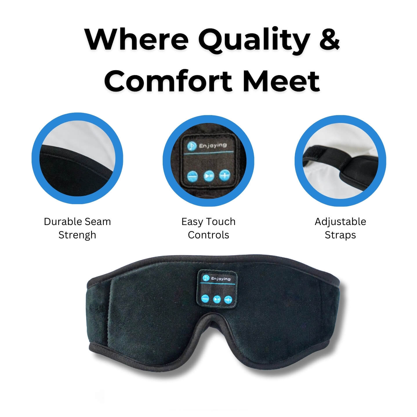 DreamWrap® PRO | Bluetooth Sleep Mask