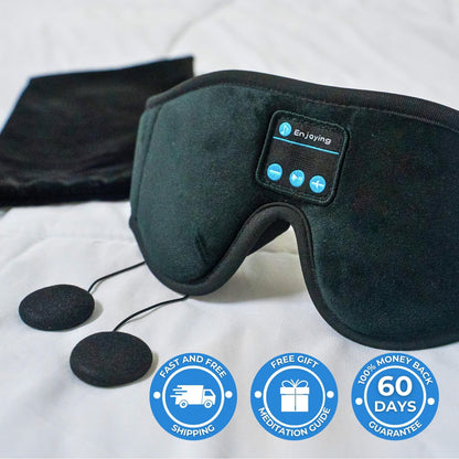 DreamWrap™ PRO | Antifaz para dormir con Bluetooth