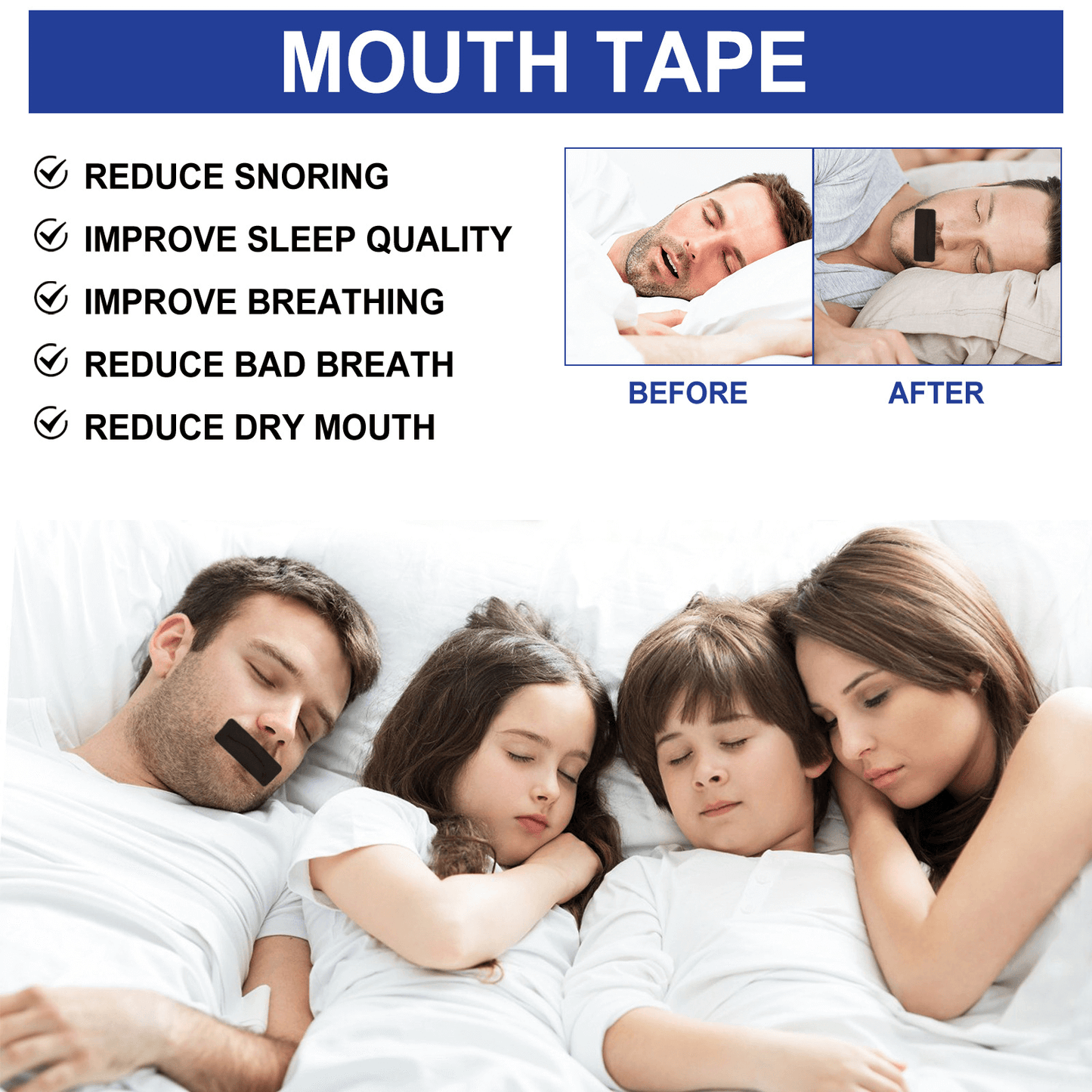 Anti-snoring Mouth Tape